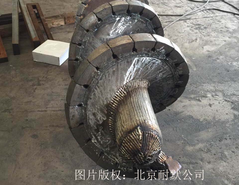 螺旋葉片耐磨防護合金塊 螺旋葉片耐磨防護合金塊